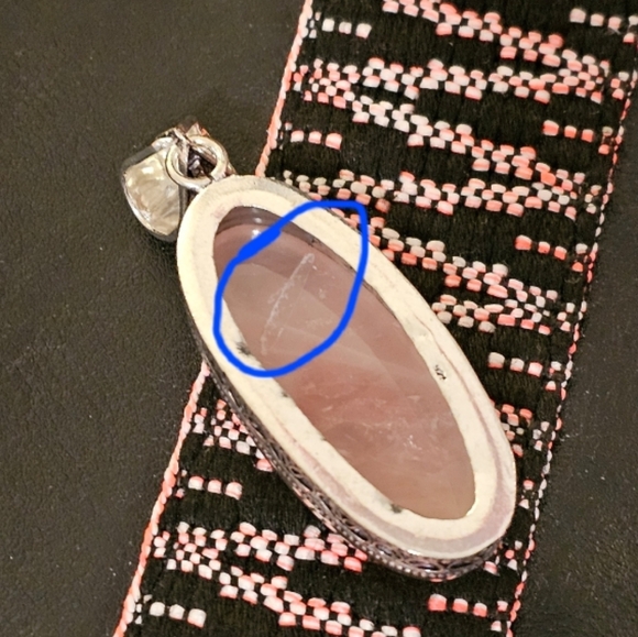 Rose Quartz Pendant - love, compassion - Picture 6 of 6